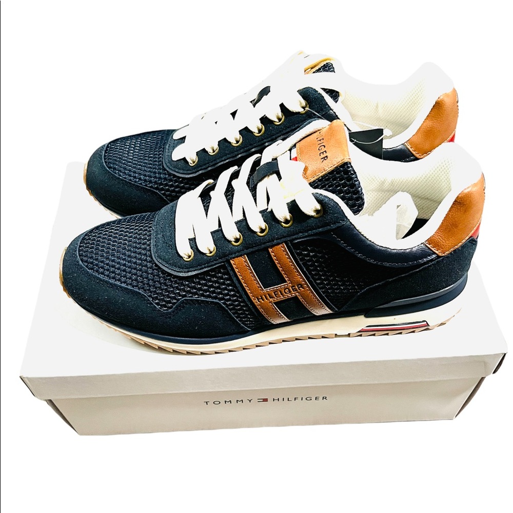 Tommy Hilfiger Mens Shoes NWT New With Box Stylish 90’s Vintage Retro - Picture 5 of 12